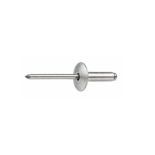 SFS AP16 Aluminum Dome Head Rivet, Aluminum Body with Stainless Steel Mandrel - 21mm Grip (250 Pack)