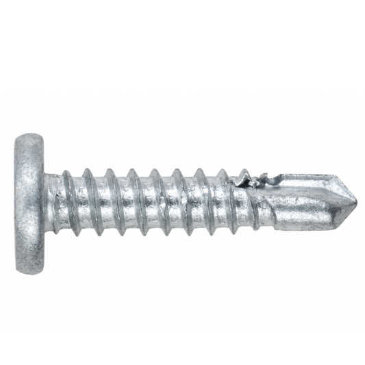 SFS BMSD3-S3-12-SQ2 Bi-Metal Self-Drilling Screw - #12 x 1" Pancake Head (250 Pack)