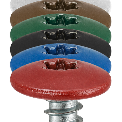 SFS BMSD-S3 Bi-Metal Self-Drilling Facade Screw - #10 x 1" Pan Head (250 Pack)