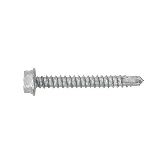 SFS BMSD2-S3 Bi-Metal Self-Drilling Screw - #10 x 1-1/2" Hex Washer Head (250 Pack)