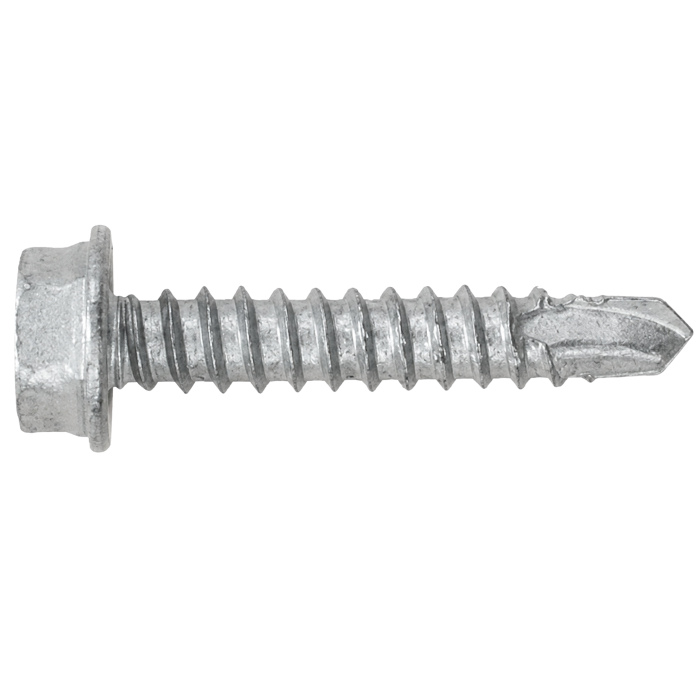 SFS BMSD2-S3 Bi-Metal Self-Drilling Screw - #10 x 1" Hex Washer Head (250 Pack)