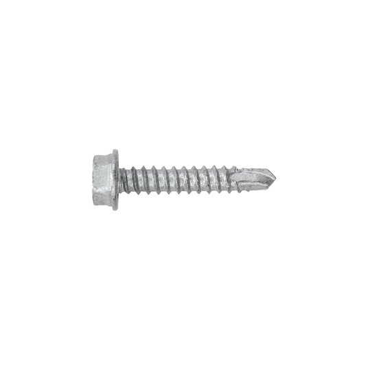 SFS BMSD2-S3 Bi-Metal Self-Drilling Screw - #10 x 1" Hex Washer Head (250 Pack)
