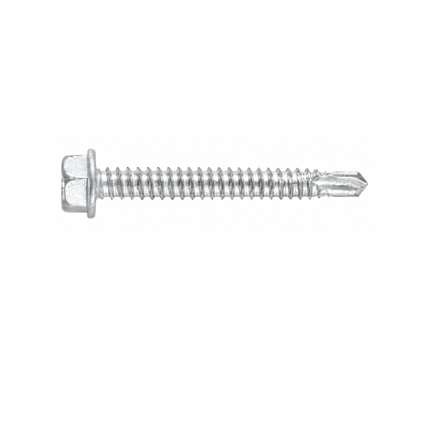 SFS BMSD2-S3-14 Bi-Metal Self-Drilling Screw - 1/4" x 1-1/2" Hex Washer Head (250 Pack)