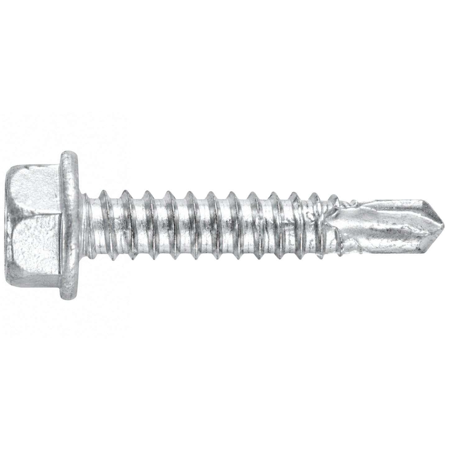 SFS BMSD2-S3-14 Bi-Metal Self-Drilling Screw - 1/4" x 1" Hex Washer Head (250 Pack)