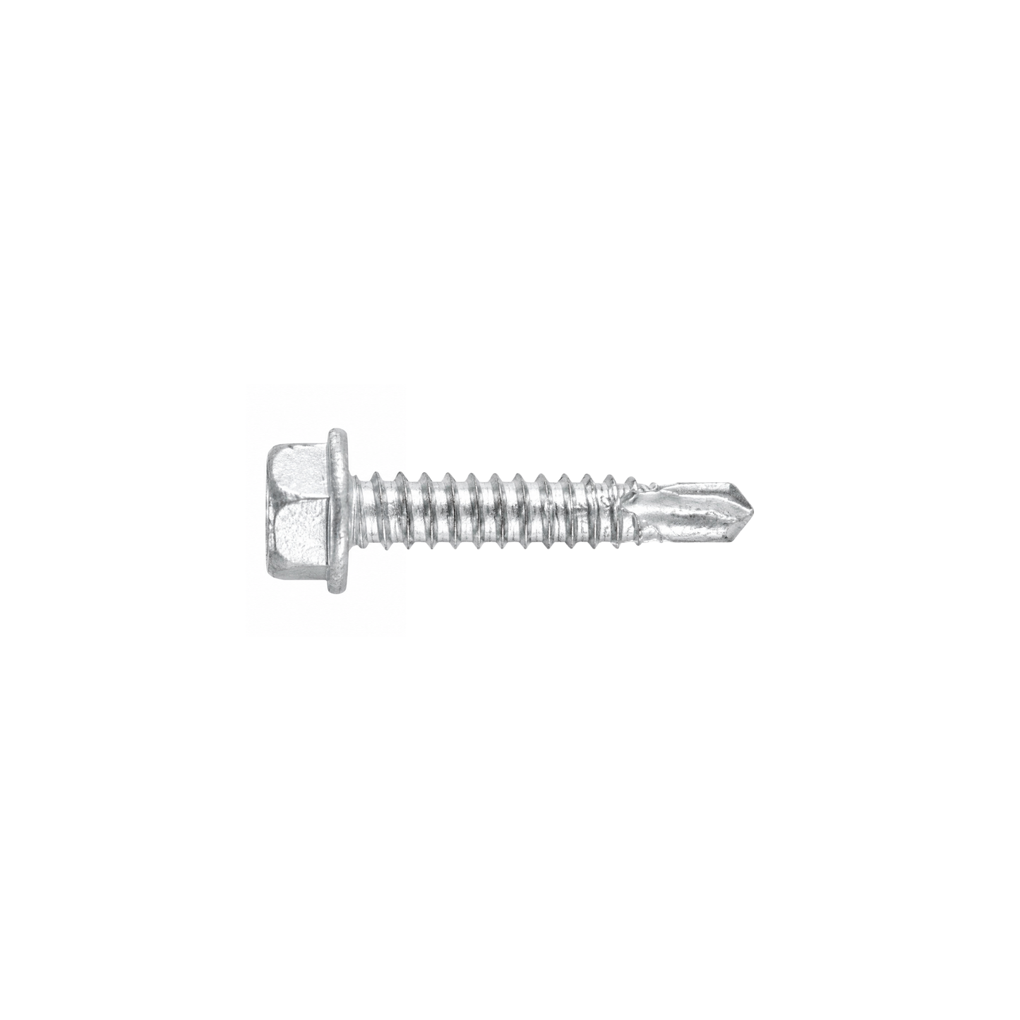 SFS BMSD2-S3-14 Bi-Metal Self-Drilling Screw - 1/4" x 1" Hex Washer Head (250 Pack)