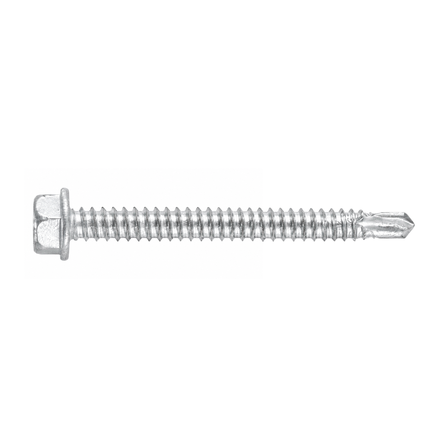 SFS BMSD2-S3-14 Bi-Metal Self-Drilling Screw - 1/4" x 2" Hex Washer Head (250 Pack)