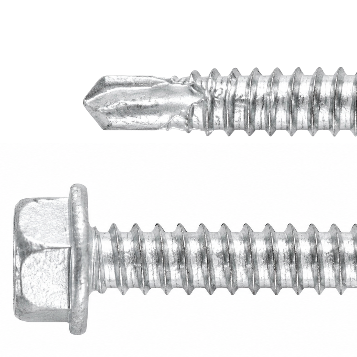 SFS BMSD2-S3-14 Bi-Metal Self-Drilling Screw - 1/4" x 1-1/2" Hex Washer Head (250 Pack)
