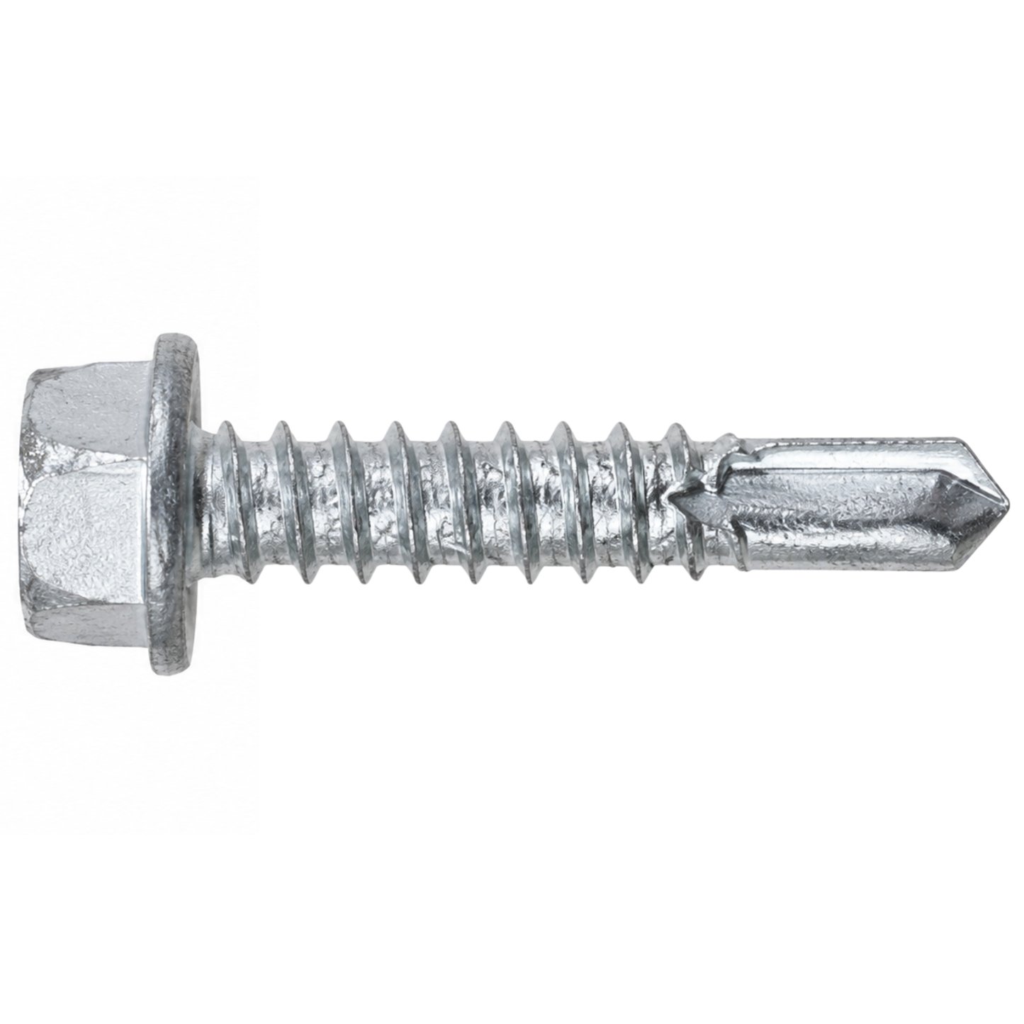 SFS BMSD3-S3-12 Bi-Metal Self-Drilling Screw - #12 x 1" Hex Washer Head (250 Pack)