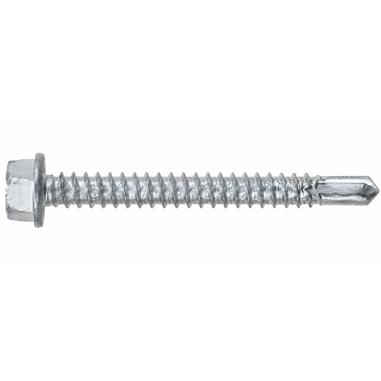 SFS BMSD3-S3-12 Bi-Metal Self-Drilling Screw - #12 x 2" Hex Washer Head (250 Pack)