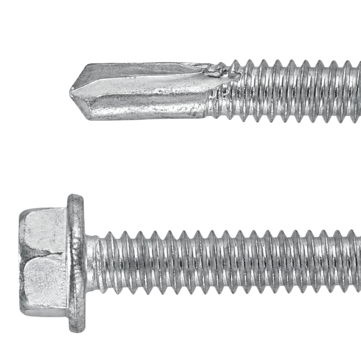 SFS BMSD5-S3-14 Bi-Metal Self-Drilling Screw - 1/4" x 4" Hex Washer Head (250 Pack)