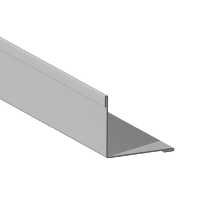 G90 Galvanized Closure Angle (Both Legs Hemmed Outward)