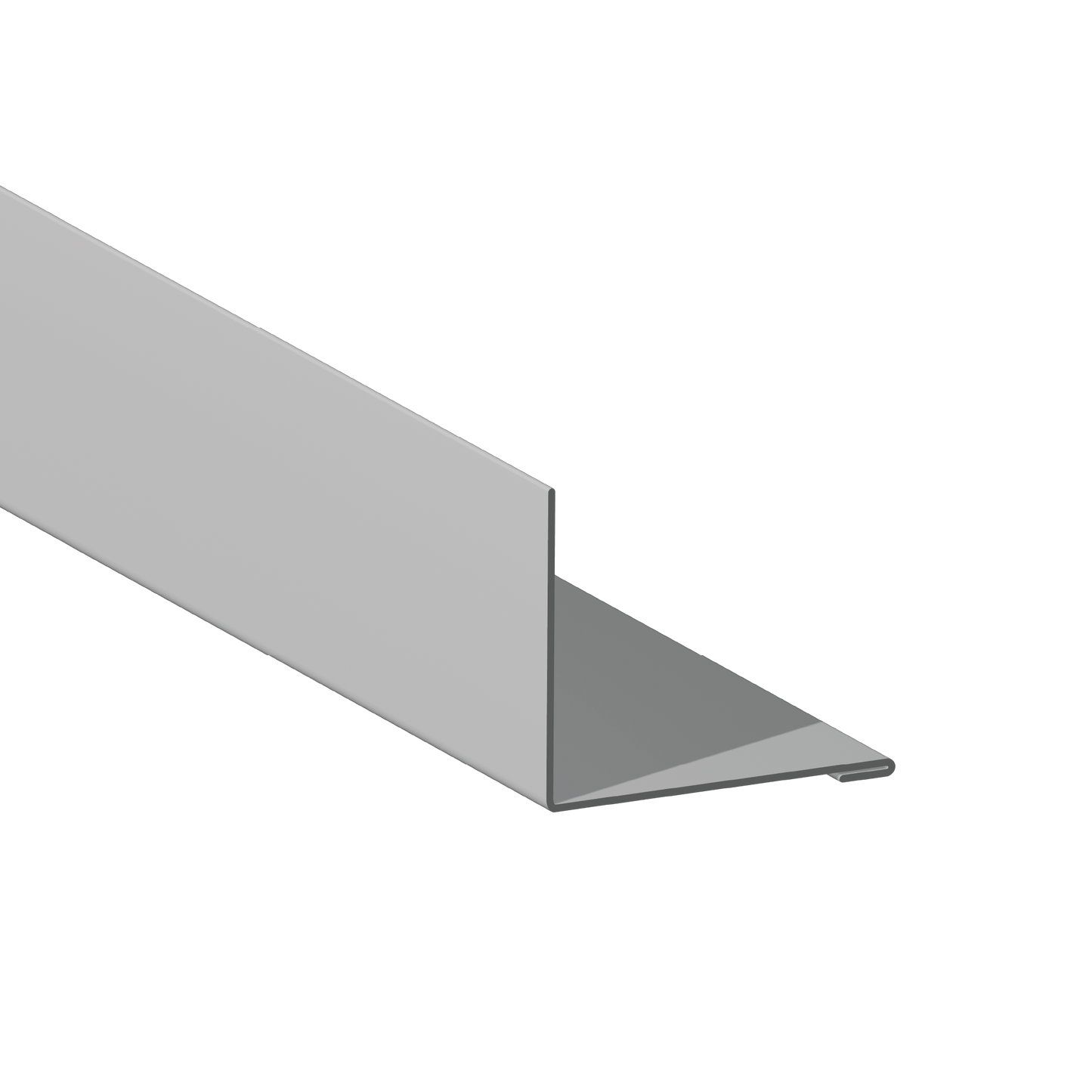 G90 Galvanized Closure Angle (Mounting Leg Hemmed Outward)