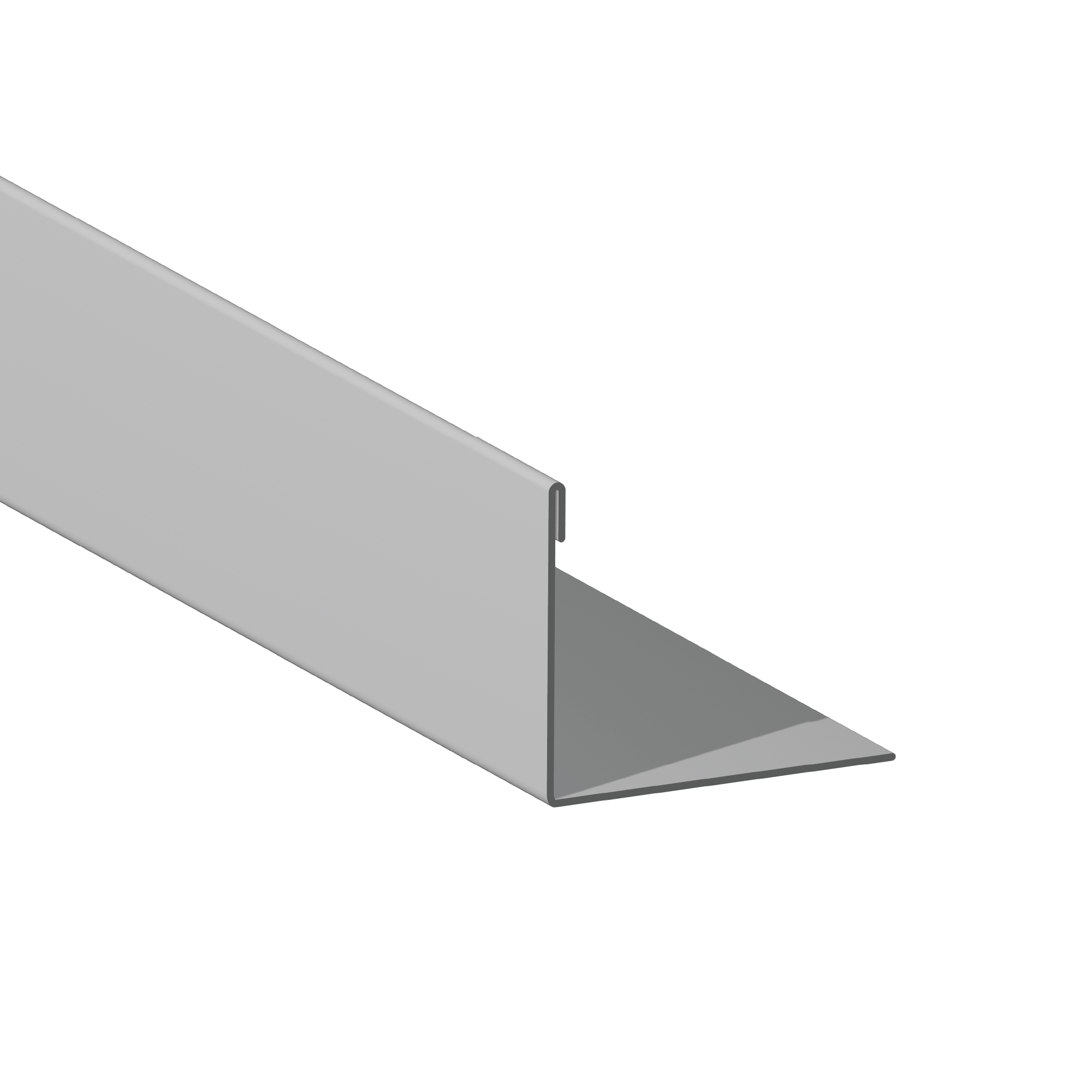 G90 Galvanized Closure Angle (Panel Leg Hemmed Inward) – RapidMaterials