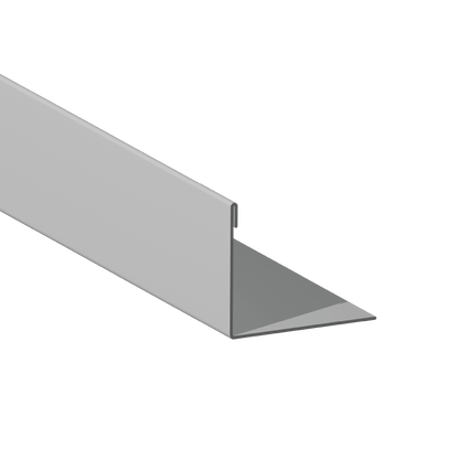 G90 Galvanized Closure Angle (Panel Leg Hemmed Inward)