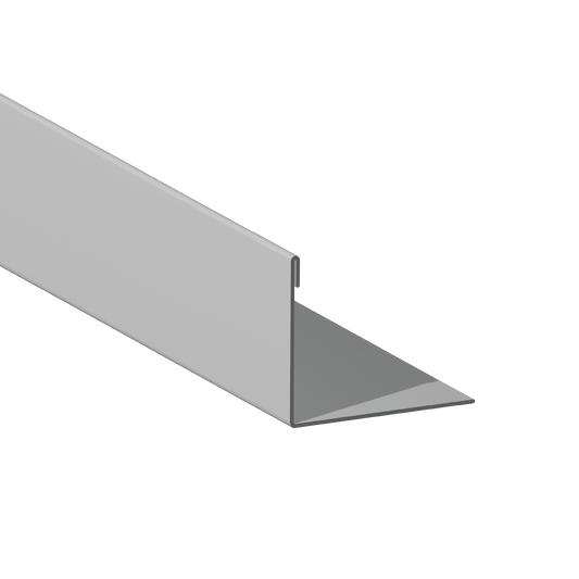 G90 Galvanized Closure Angle (Panel Leg Hemmed Inward)