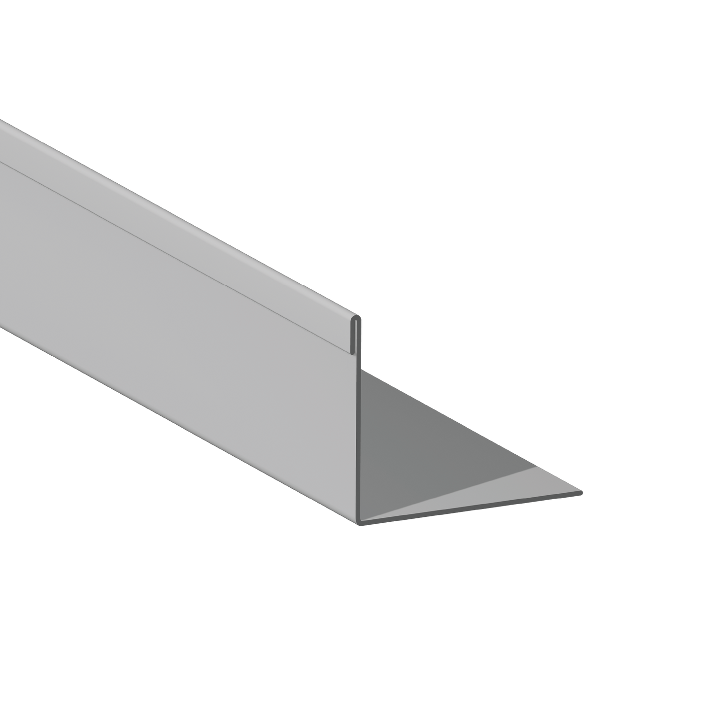G90 Galvanized Closure Angle (Panel Leg Hemmed Outward)