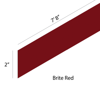 Color Strips for ColorGard® 2.0 7'-8" Snow Rails