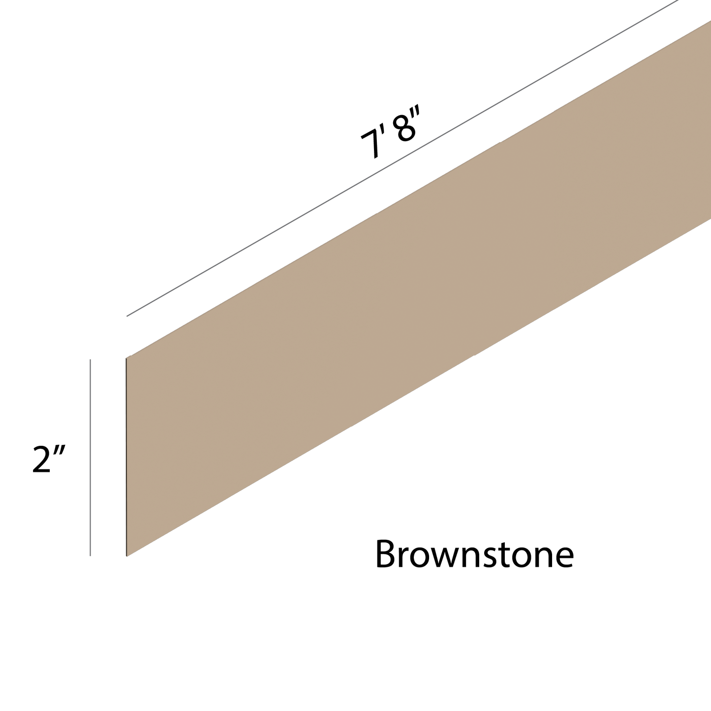 Color Strips for ColorGard® 2.0 7'-8" Snow Rails