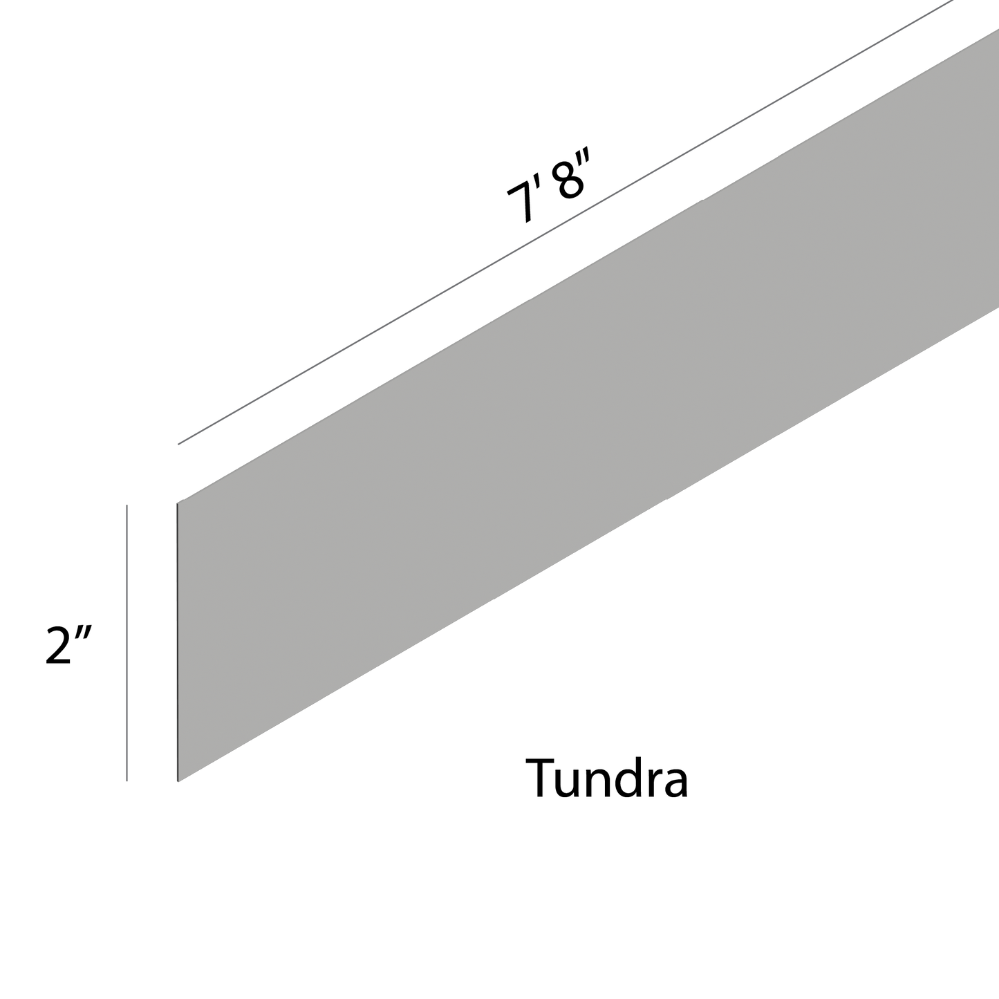 Color Strips for ColorGard® 2.0 7'-8" Snow Rails