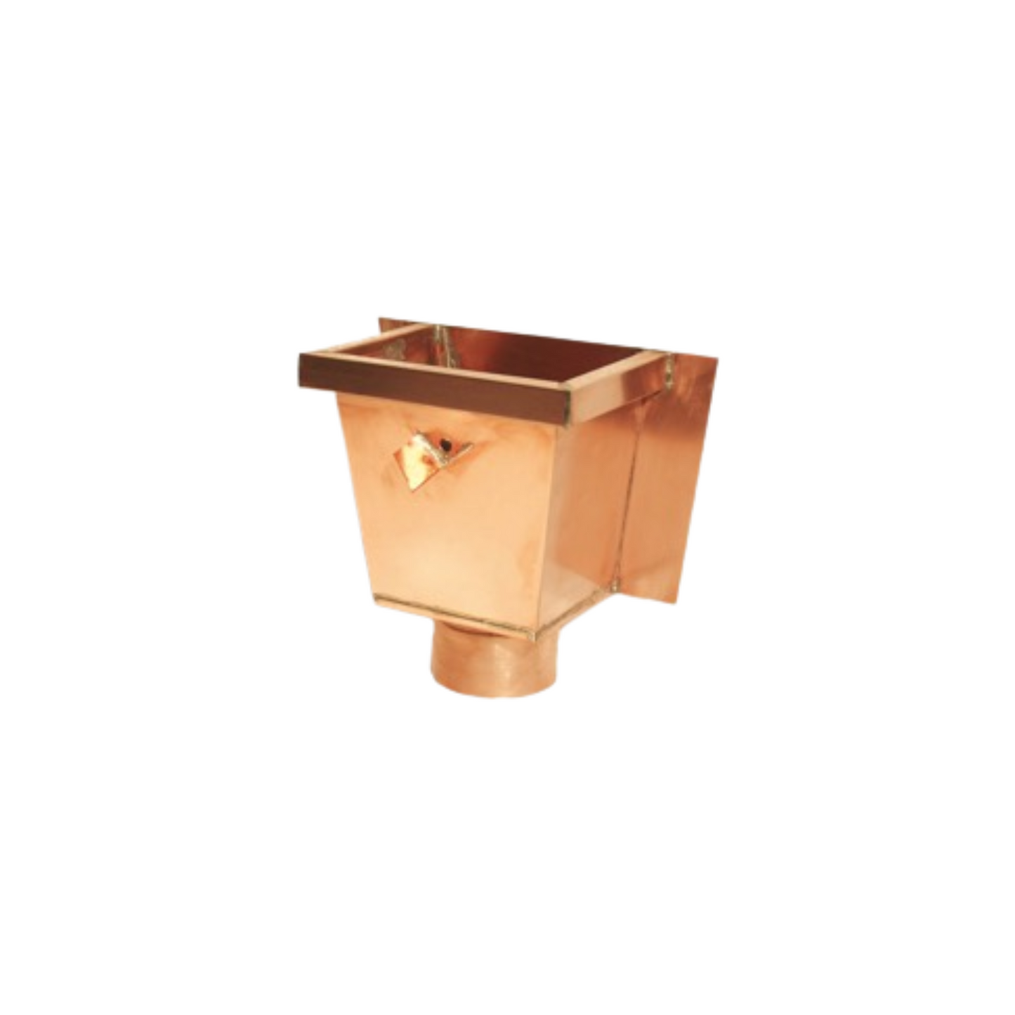 LeaderHeads for Copper Half-Round Gutters