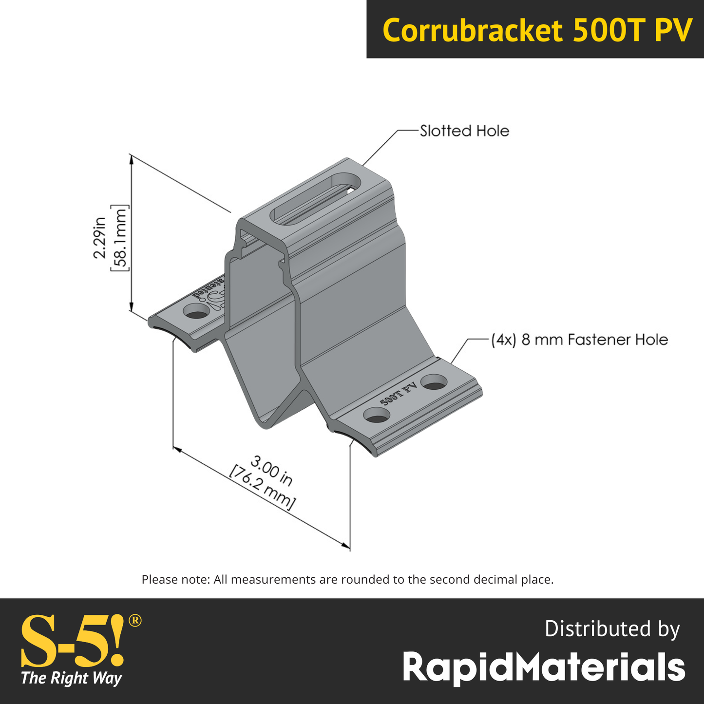 CorruBracket 500T PV