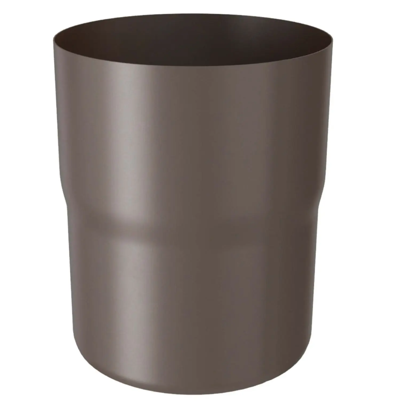 Downspout Connectors for Painted Half-Round Gutters - 5" - Dark Bronze