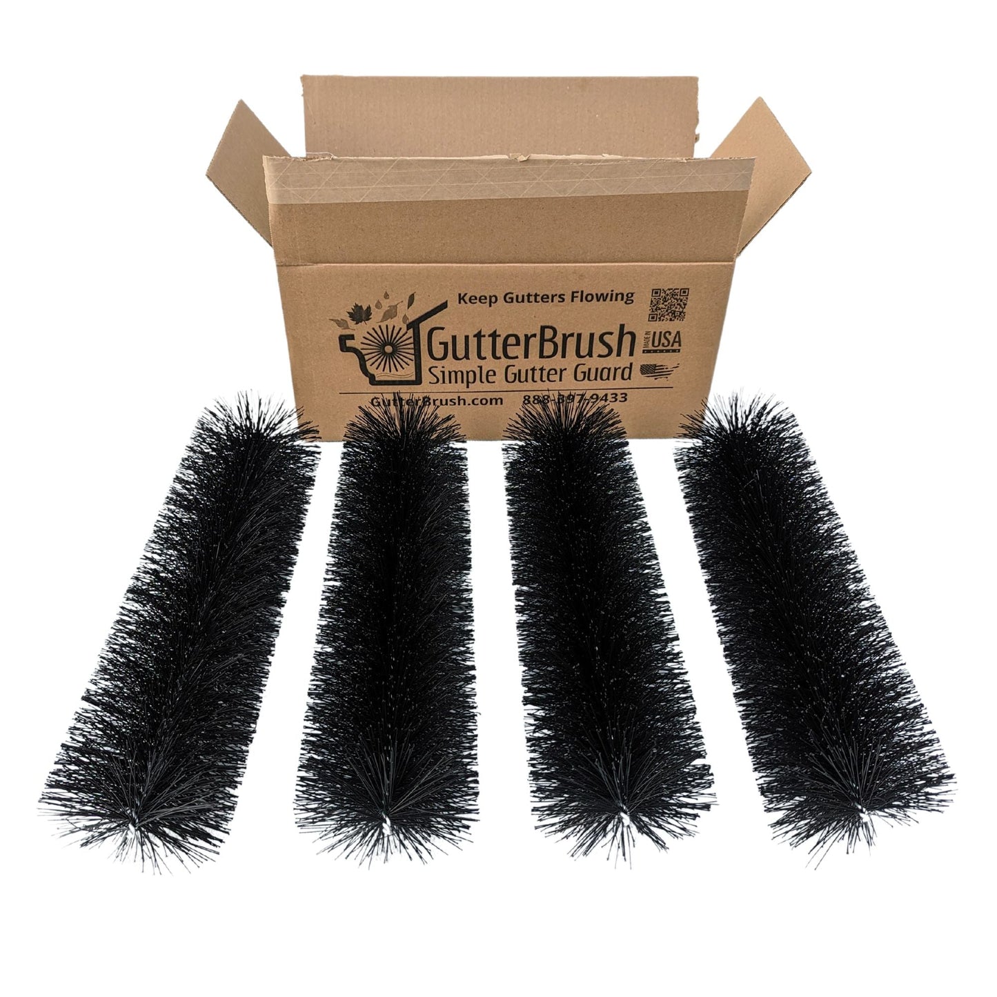 5" Inch GutterBrush Gutter Guard