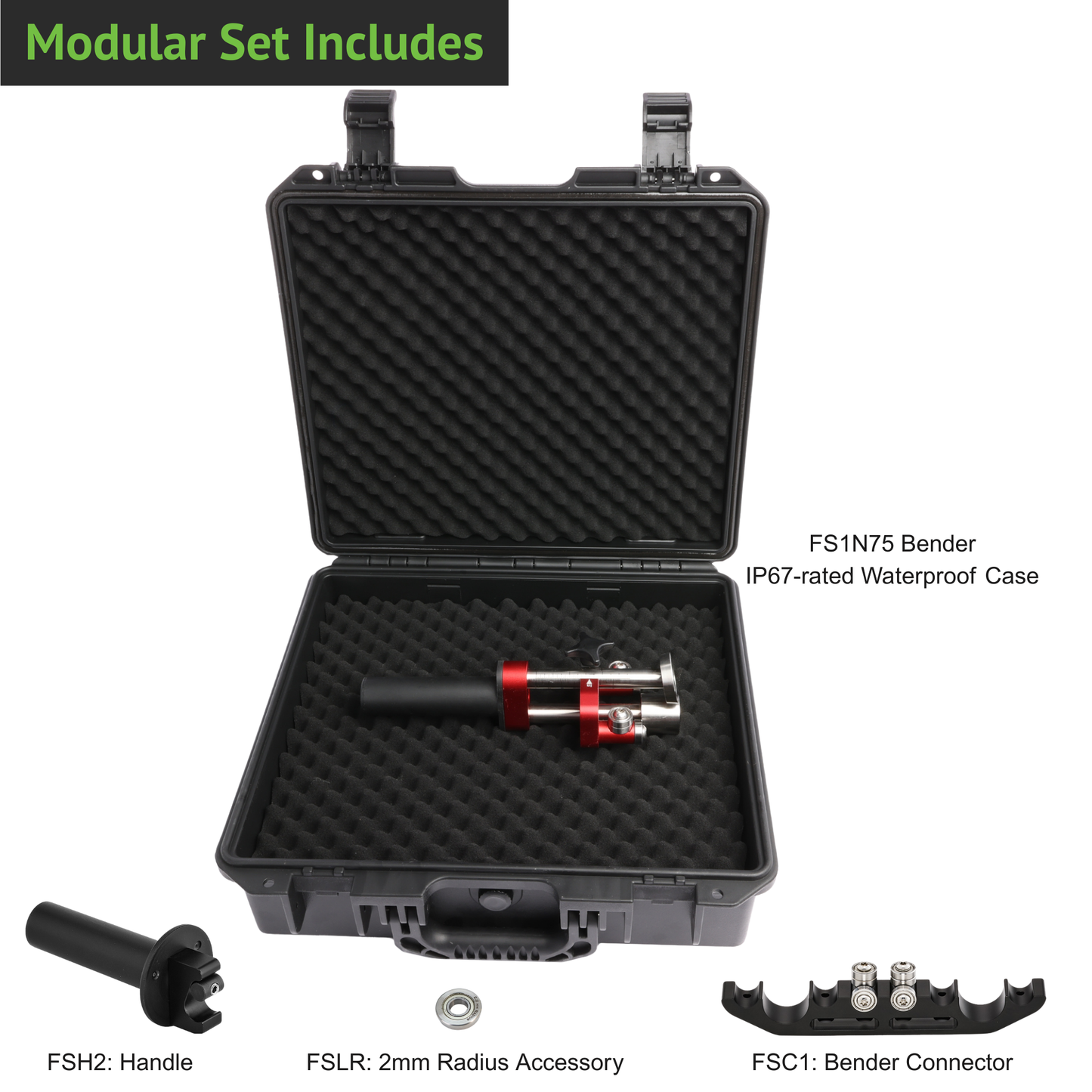 Malco FS1N75 1-Station Narrow Panel Bender – 75mm (2-15/16″ Max Depth)