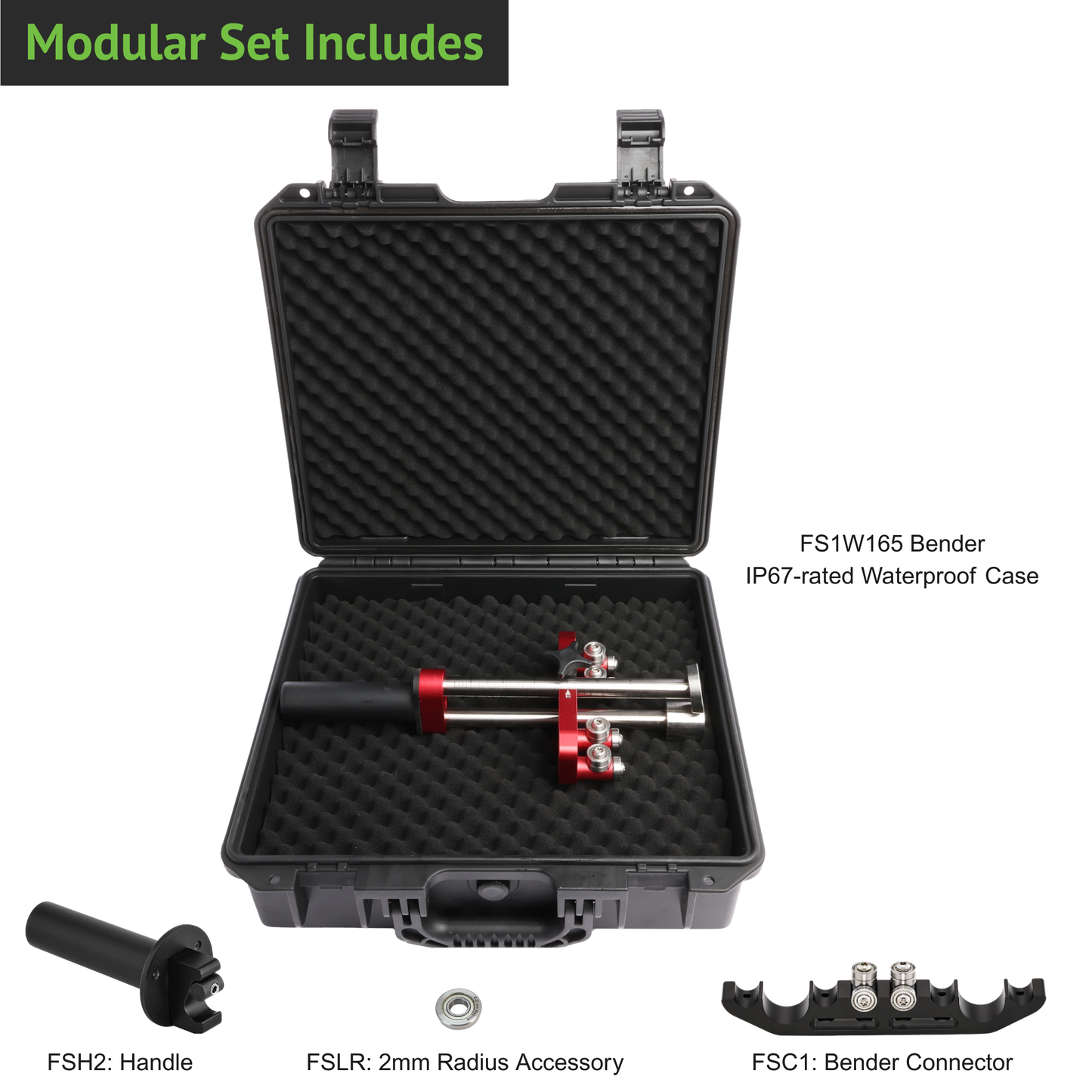 Malco FS1W165 1-Station Wide Panel Bender – 165mm (6-1/2″ Max Depth)