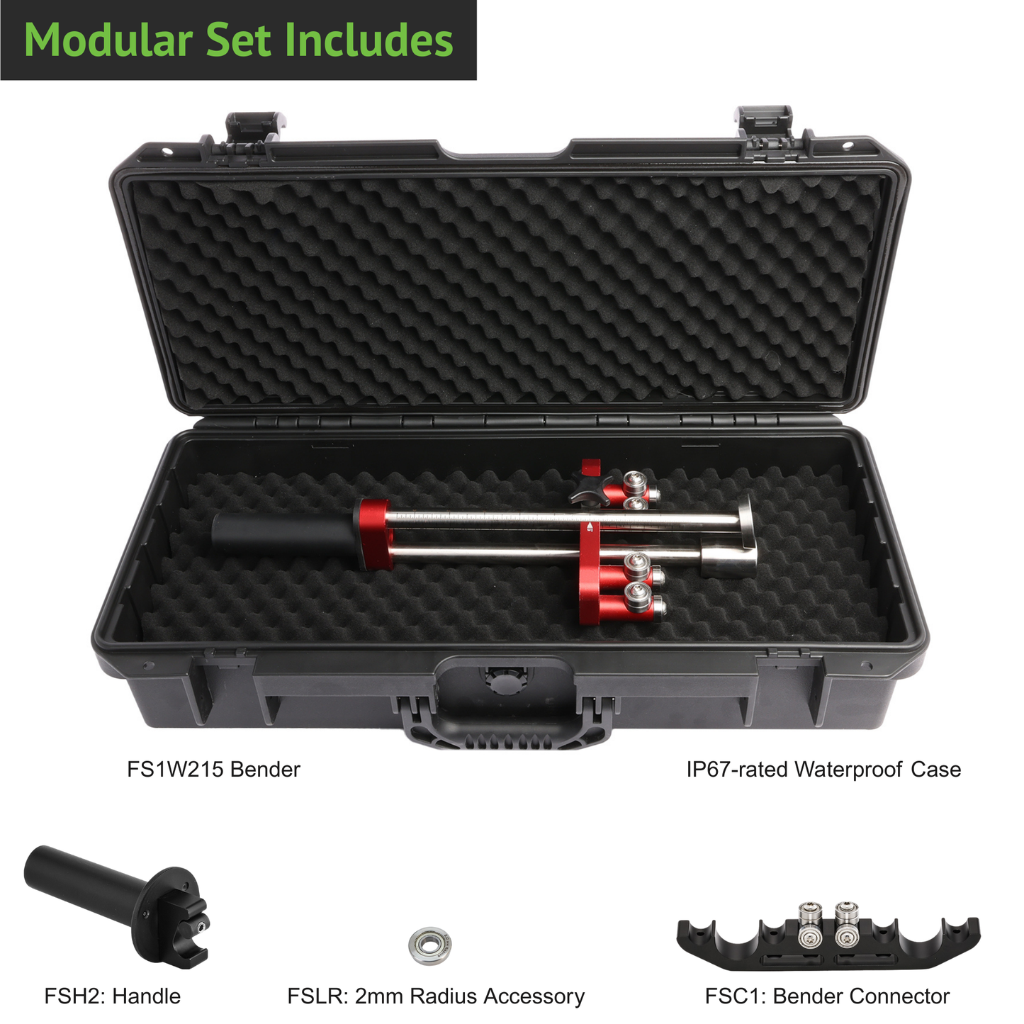 Malco FS1W215 1-Station Wide Panel Bender – 215mm (8-1/2″ Max Depth)