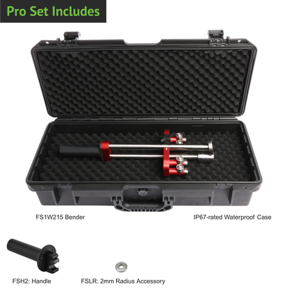 Malco FS1W215 1-Station Wide Panel Bender – 215mm (8-1/2″ Max Depth)