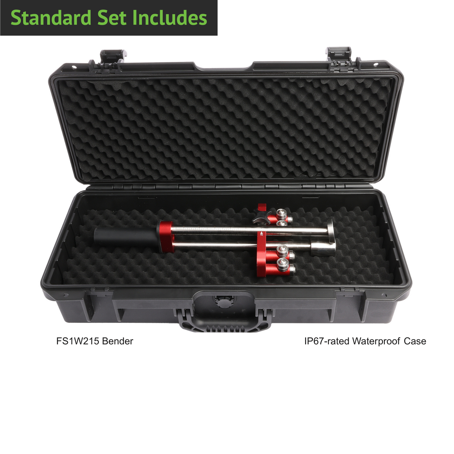 Malco FS1W215 1-Station Wide Panel Bender – 215mm (8-1/2″ Max Depth)