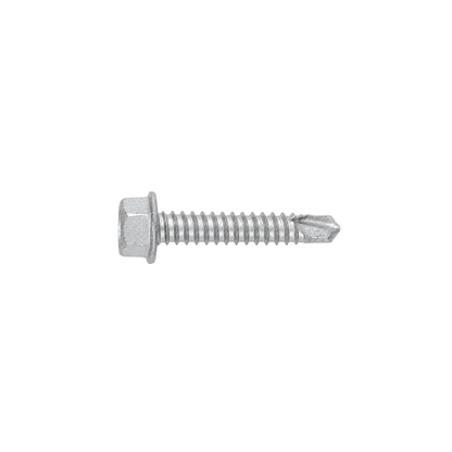 SFS FS3-14 Flex5® Self-Drilling Screw - 1/4" x 1-1/2" Hex Washer Head, Grade 5 Carbon (1,000 Pack)