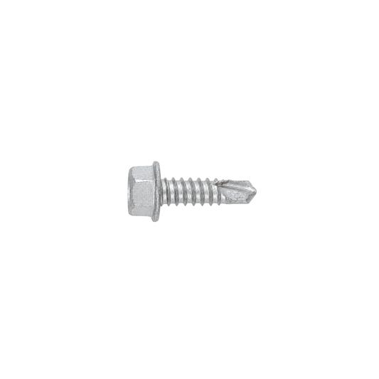 SFS FS3-14 Flex5® Self-Drilling Screw - 1/4" x 1" Hex Washer Head, Grade 5 Carbon (1,000 Pack)