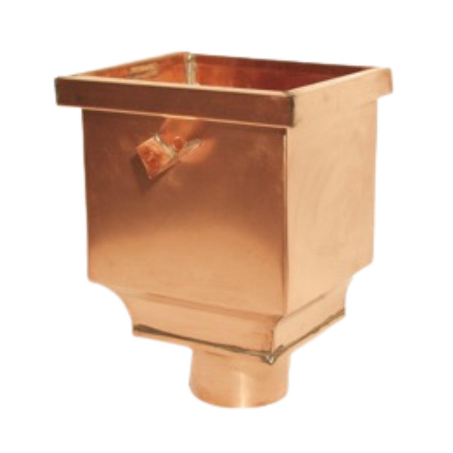 LeaderHeads for Copper Half-Round Gutters