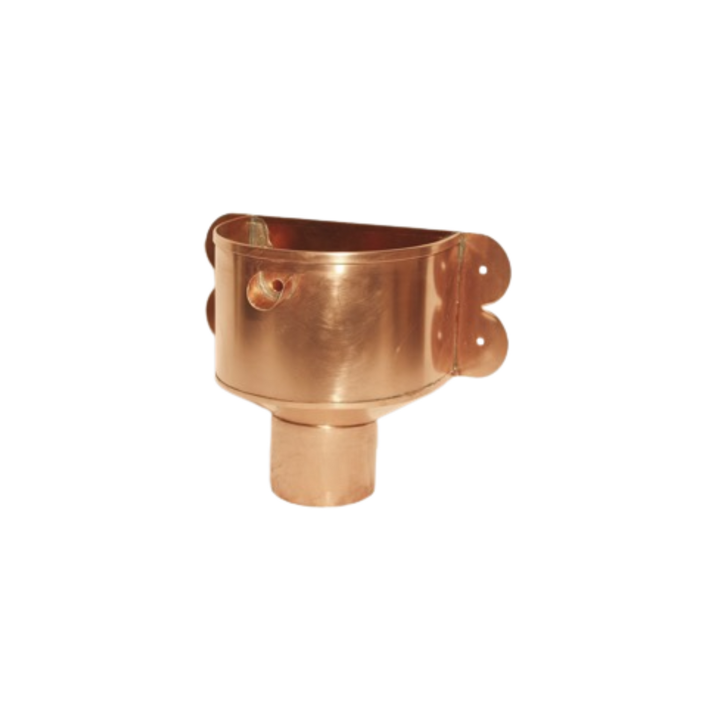 LeaderHeads for Copper Half-Round Gutters