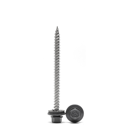FastGrip Stainless Steel Roofing Screw – #9 x 2-1/2" (250 Pack)