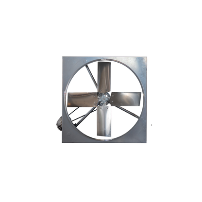 24" Wall Mount Panel Exhaust Fan – 1/4 HP Belt Drive (6,800 CFM)