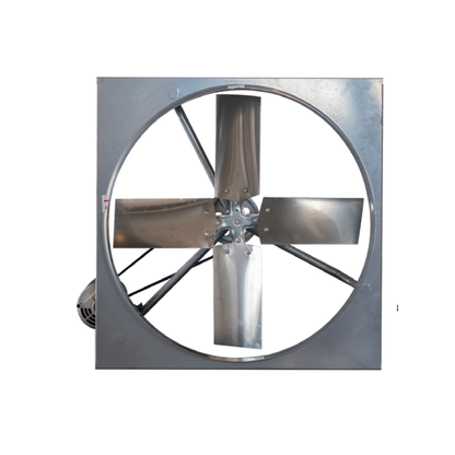 36" Wall Mount Panel Exhaust Fan – 1/2 HP Belt Drive (12,000 CFM)