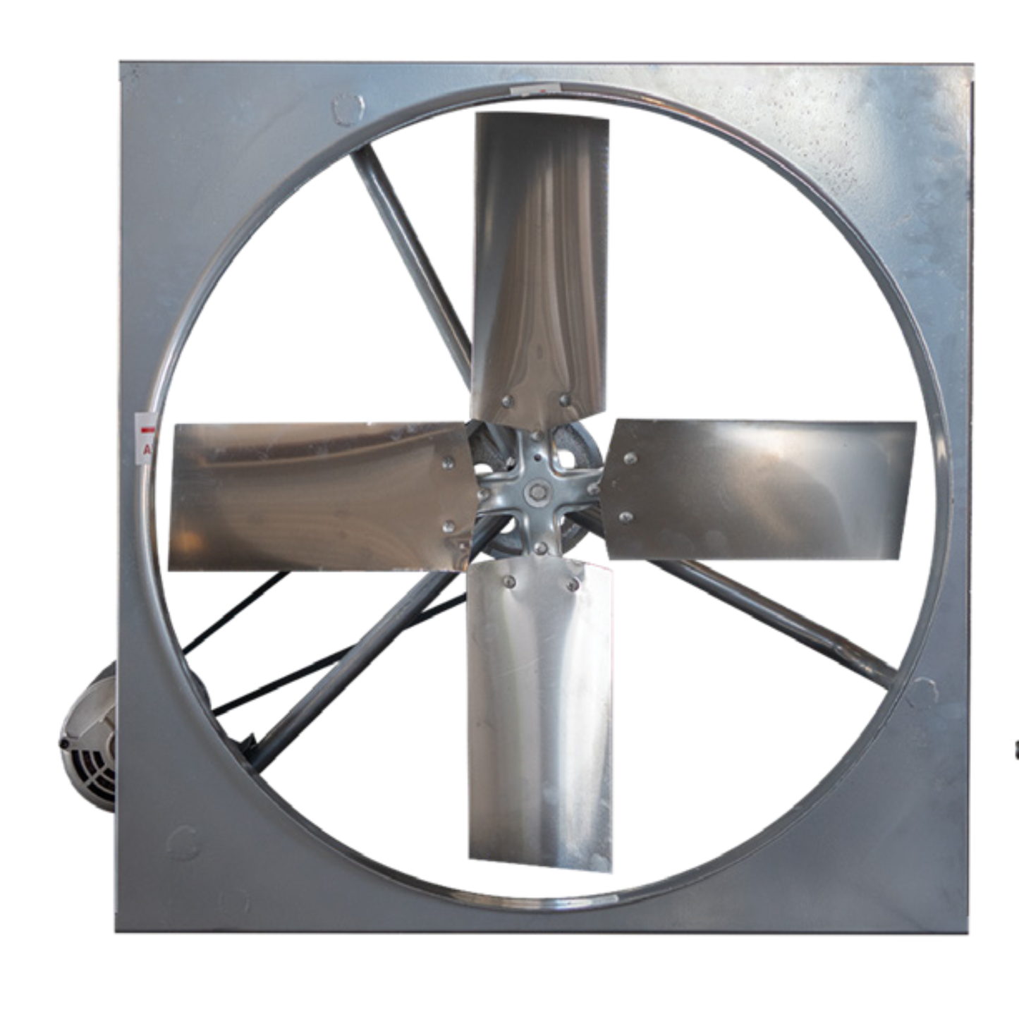 48" Wall Mount Panel Exhaust Fan – 1 HP Belt Drive (23,500 CFM)