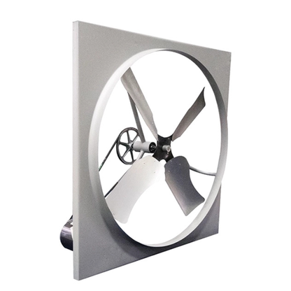 30" Wall Mount Panel Exhaust Fan – 1/3 HP Belt Drive (8,400 CFM)