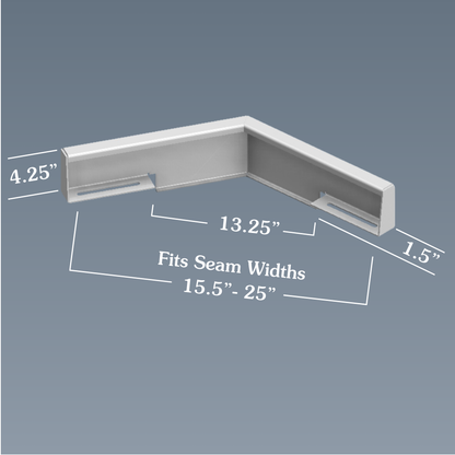 LMCurb Snow Diverter - SD-1624