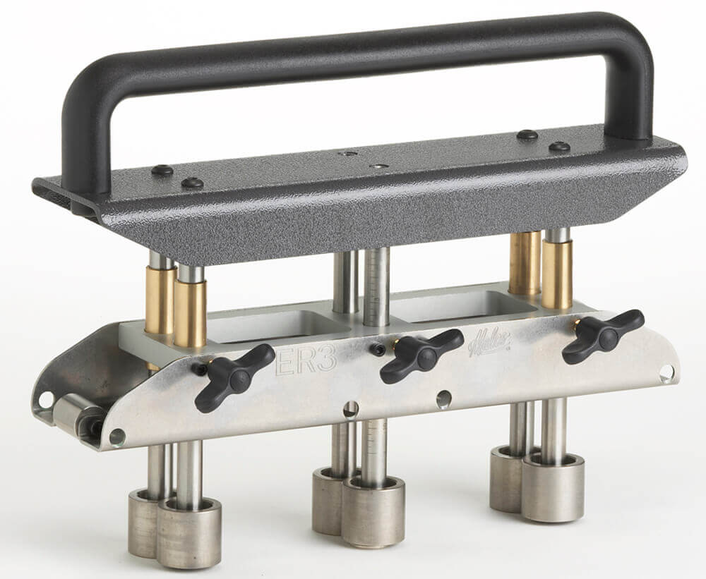 Malco ER3 3-Station Metal Edge Roller – Adjustable 5/8″–4″ Bend Depth