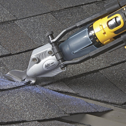 Malco TurboShear TSS1 Drill-Powered Asphalt Shingle Cutting Shear Attachment