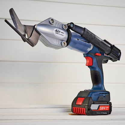 Malco TurboShear TSV1 Drill-Powered Vinyl Siding Cutting Shear Attachment