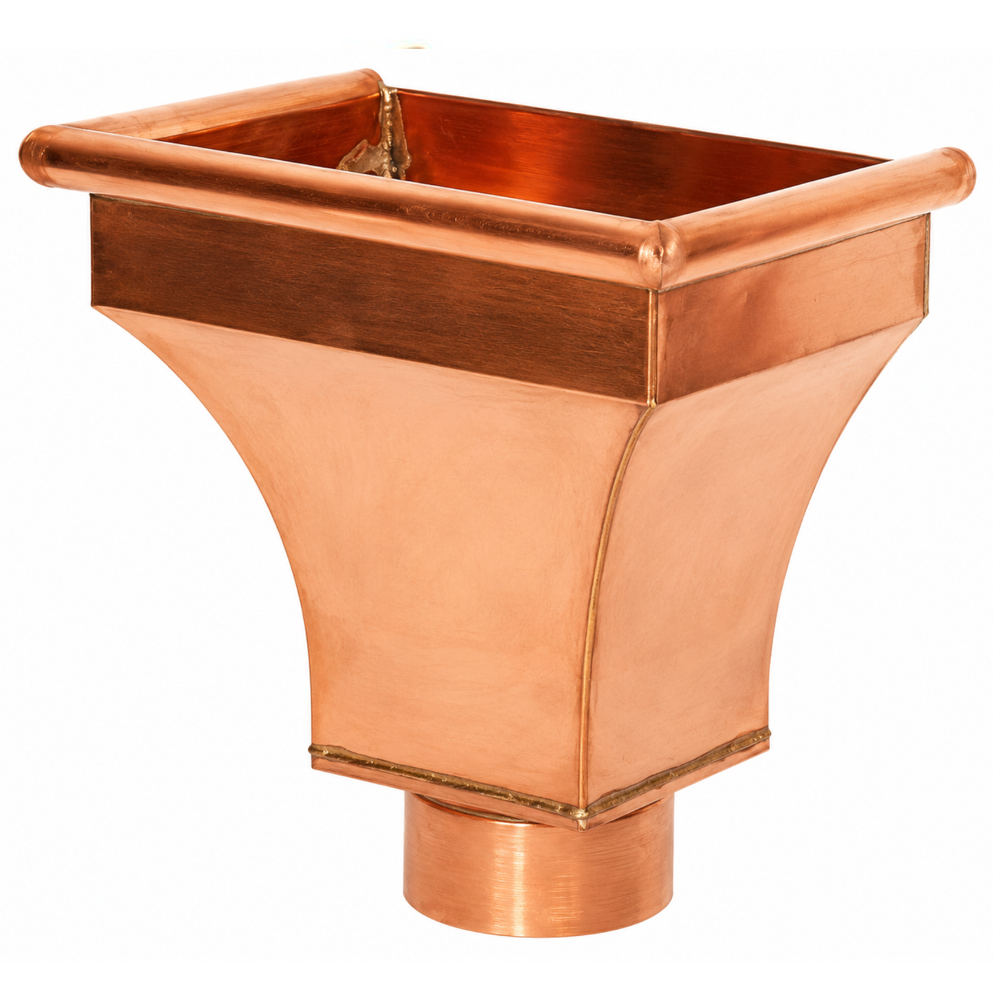Paris LeaderHead for Copper Half-Round Gutters