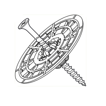 Plasti-Grip PBLP2 Prong Washer 2000 pcs