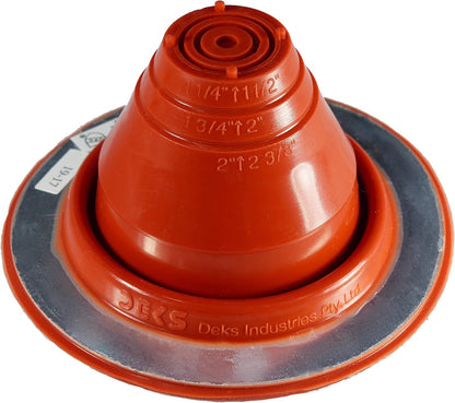DEKS High Temperature Round Base Pipe Boots