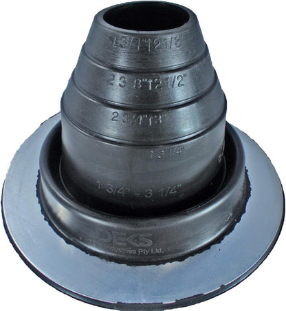DEKS Round Base Pipe Boots