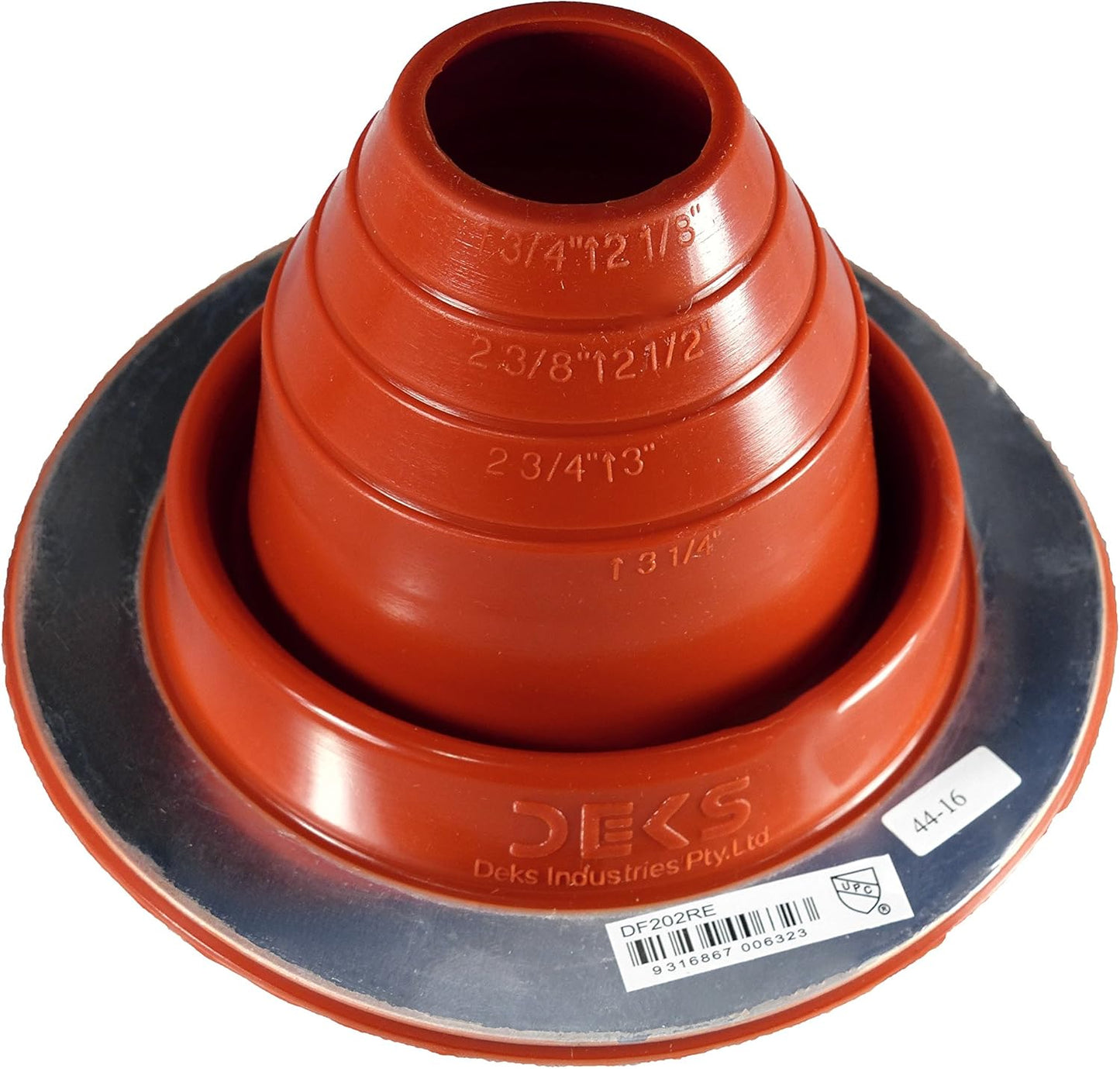 DEKS High Temperature Round Base Pipe Boots